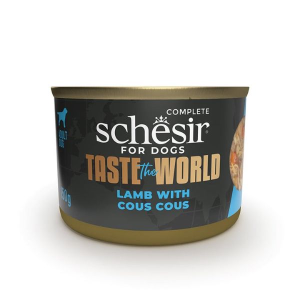 Picture of Schesir Taste The World Adult Dog Lamb With Couscous in Broth 150g