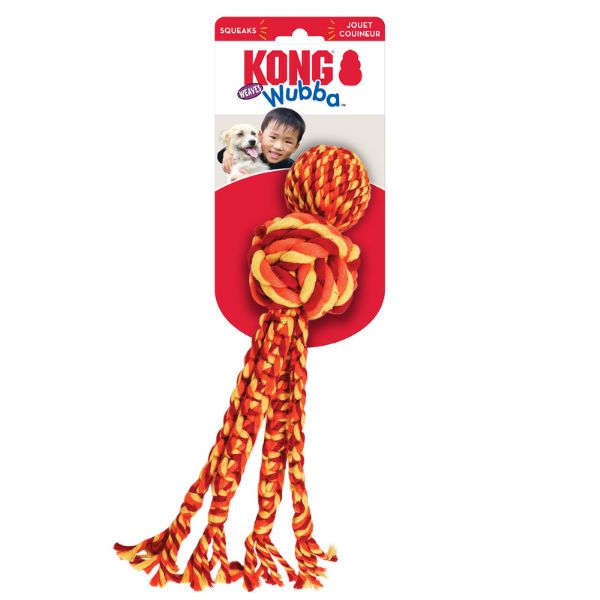 Picture of KONG Wubba Weaves With Rope Large