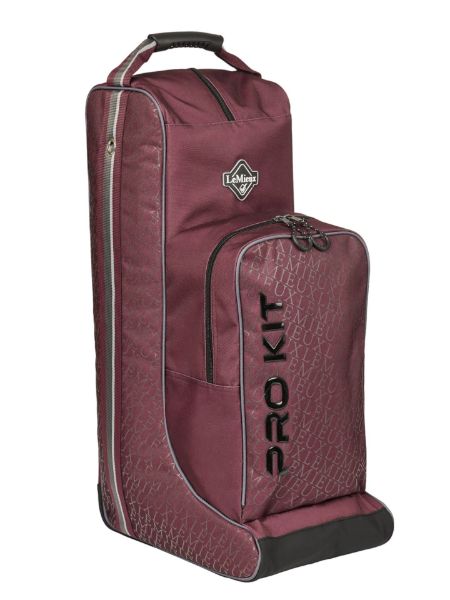 Picture of Le Mieux Elite Pro Boot & Hat Bag Burgundy One Size