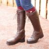 Picture of Shires Moretta Teramo Lace Boots Dark Brown