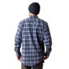 Picture of Ariat Mens Rebar Flannel DuraStretch LS Work Shirt Allure Plaid