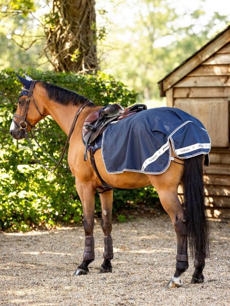 Picture of Le Mieux Arika Waterproof Quarter Sheet Navy