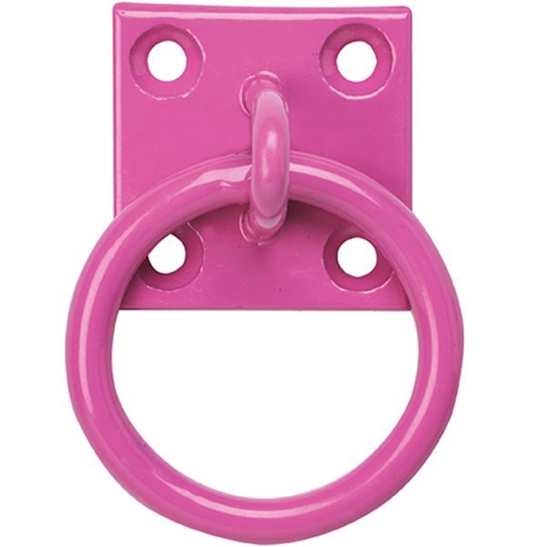 Picture of Perry Single Ring On Plate 50mm X 50mm Pink
