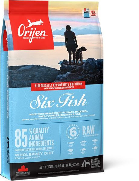 Picture of Orijen Dog - Adult Six Fish 11.4kg