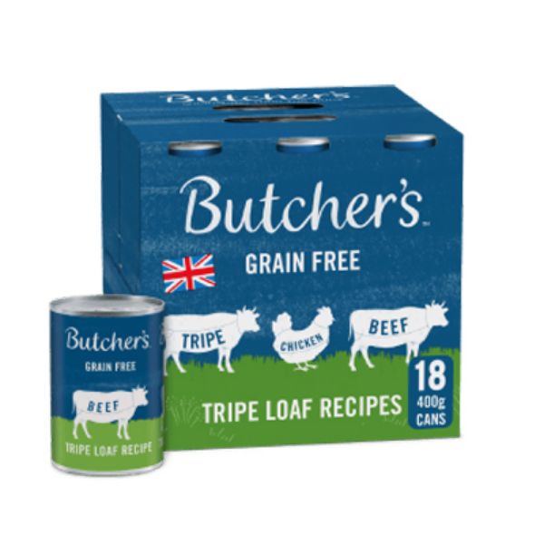Picture of Butchers Tins Grain Free Tripe Loaf Recipes 18x400g