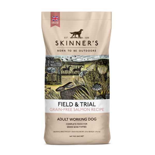 Picture of Skinners Dog - Field & Trial Salmon Grain Free 15kg