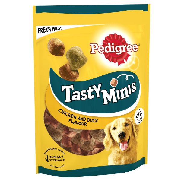Picture of Pedigree Tasty Minis Chewy Chunks Chicken & Duck 130g