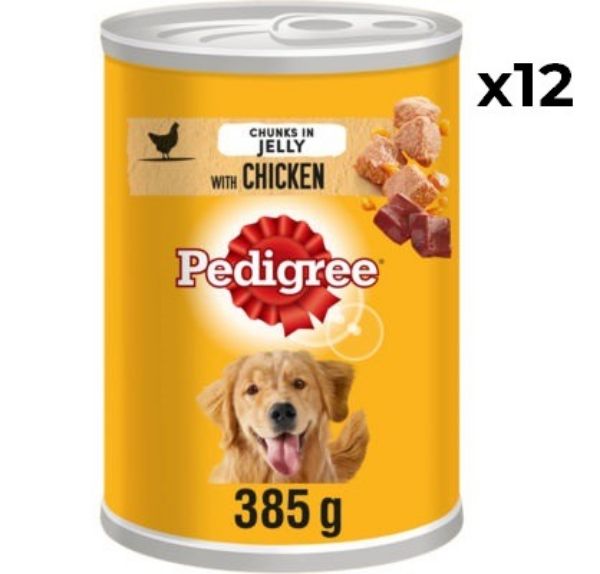 Picture of Pedigree Chicken Tin Jelly 12x385g
