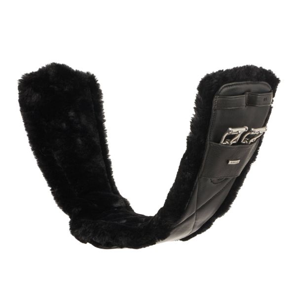 Picture of Le Mieux Arika Simuwool Contoured Dressage Girth Black