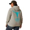 Picture of Ariat Womens Equipment Hood Heather Grey