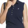 Picture of Ariat Womens Prix 2.0 SS Polo Navy