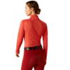 Picture of Ariat Womens Sunstopper 3.0 1/4 Zip Baselayer Baked Apple
