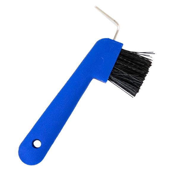 Picture of Roma Deluxe Hoof Pick With Brush Blue