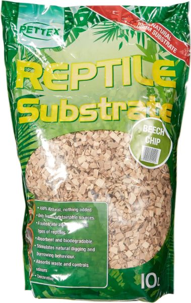 Picture of Pettex Reptile Substrate Beech Chips 10L