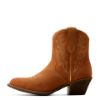 Picture of Ariat Womens Harlan Western Boot Walnut Suede