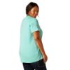 Picture of Ariat Womens Rebar Cotton Strong SS T-Shirt Pool