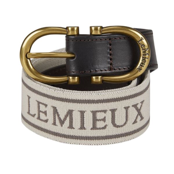 Picture of Le Mieux Elasticated Belt Stone M UK 14-16	