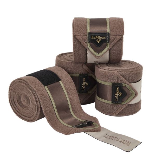 Picture of Le Mieux Loire Polo Bandages 4 Pack Walnut Full