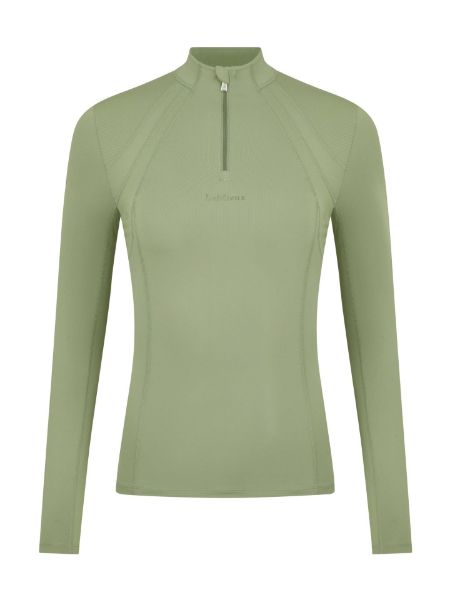 Picture of Le Mieux Mia Mesh Long Sleeve Base Layer Thyme