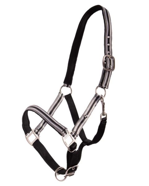 Picture of QHP Head Collar Flore Black