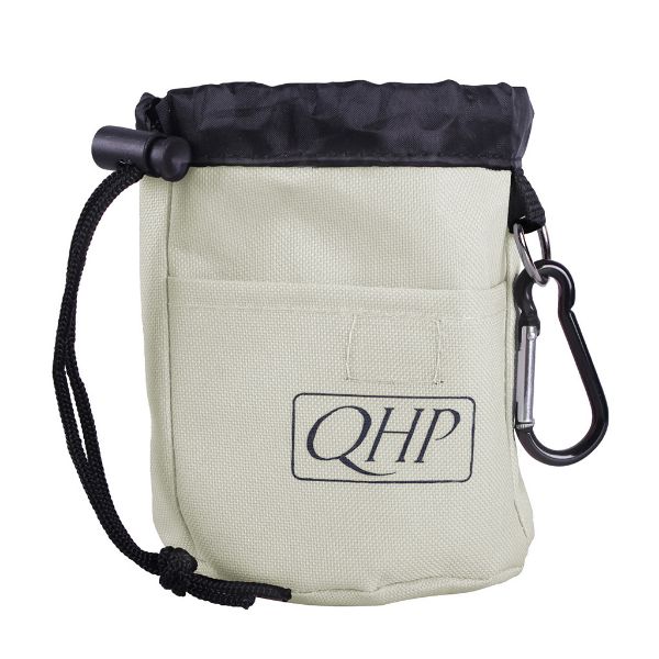 Picture of QHP Treat Bag Grey / Black