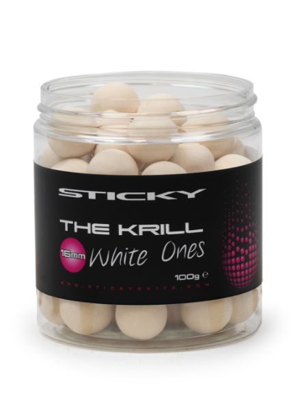 Picture of Sticky Baits The Krill Pop Ups White Ones 14mm