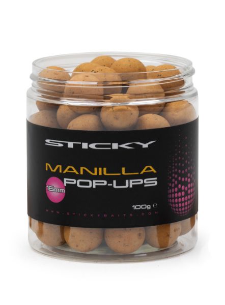 Picture of Sticky Baits Manilla Pop Ups 12mm 100g