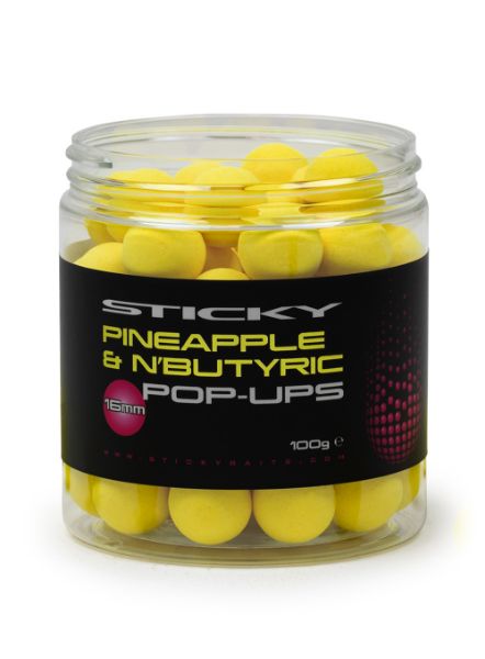 Picture of Sticky Baits Pop Up Pineapple & N’Butyric 12mm