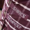Picture of Shires Tempest Original Stable Sheet Maroon Check
