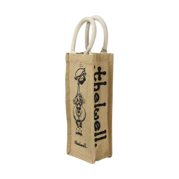 Picture of Hy Equestrian Thelwell Collection Hessian Bag Bottle Bag
