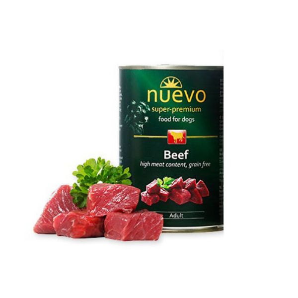 Picture of Nuevo Dog Adult Beef 400g