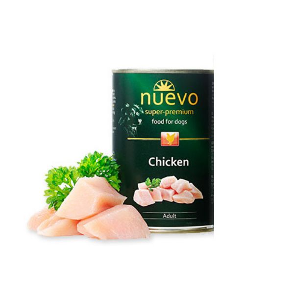 Picture of Nuevo Dog Adult Chicken 400g