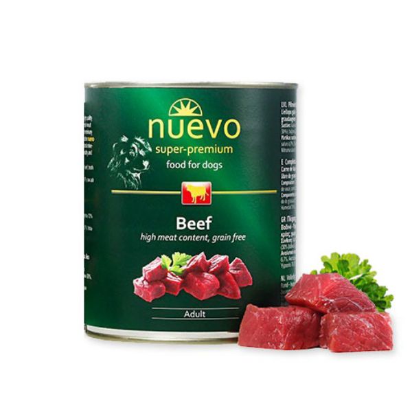 Picture of Nuevo Dog Adult Beef 800g