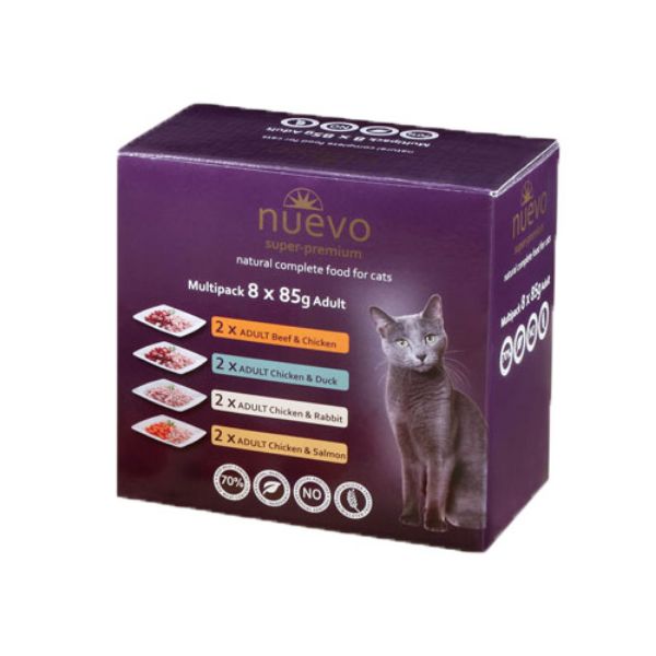 Picture of Nuevo Cat Adult Pouch Multipack 8x85g