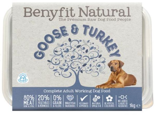 Picture of Benyfit dog - Natural Goose & Turkey 500g