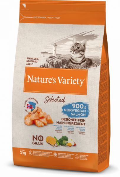 Picture of Natures Variety Cat - Selected Adult Salmon 3kg