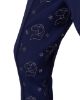 Picture of QHP Junior Riding Tights Gwenn Full Grip Navy