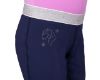 Picture of QHP Junior Riding Tights Gwenn Full Grip Navy