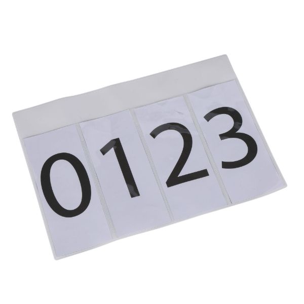 Picture of Aubrion Number Bib Cards 2 Pack