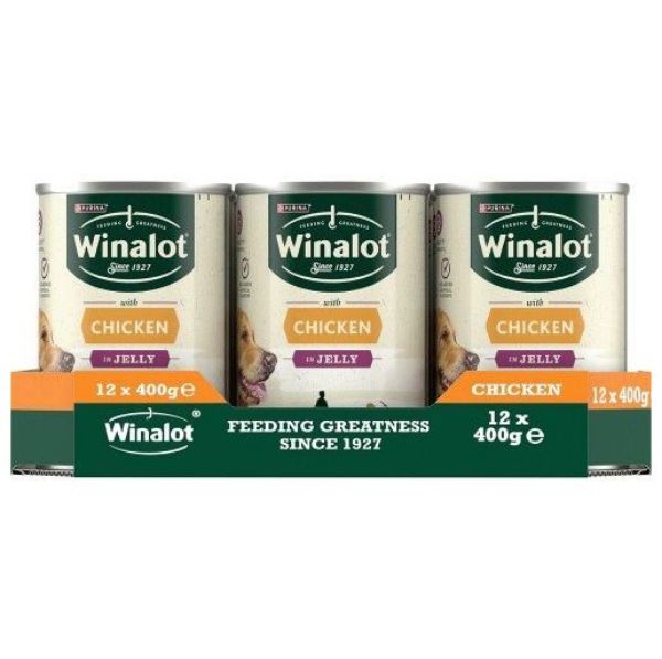 Picture of Winalot Tins Chicken In Jelly 12x400g