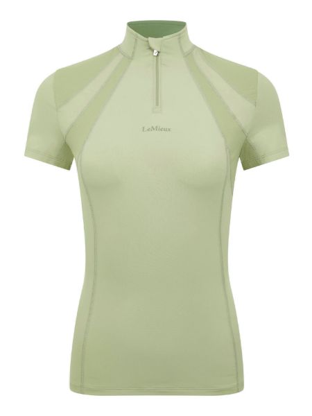 Picture of Le Mieux Mia Mesh Short Sleeve Base Layer Fern