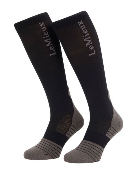 Picture of Le Mieux Performance Sock Black Medium UK4-7