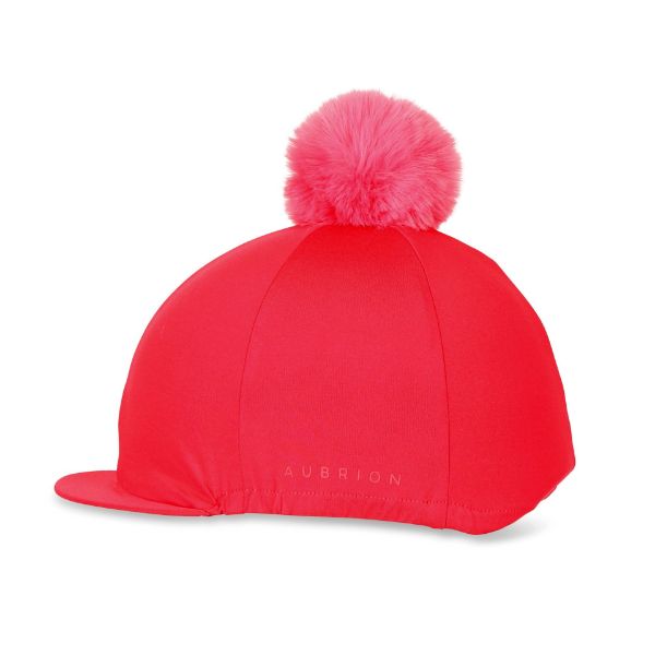 Picture of Aubrion Pom Pom Hat Cover Coral