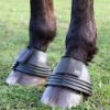 Picture of Hy Equestrian Ringed Over Reach Boots Black 