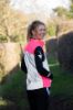 Picture of Hy Equestrian Silva Flash Lightweight Duo Reflective Gilet Pink / Reflective Silver