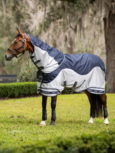 Picture of Le Mieux Arika Shower-Tek Fly Rug Grey