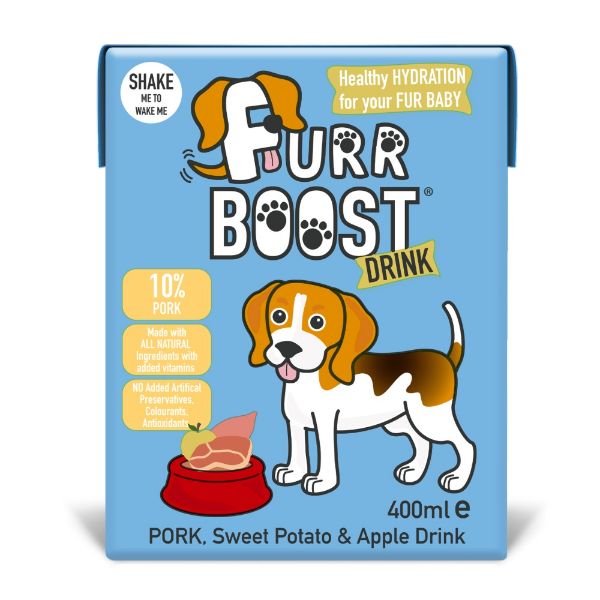 Picture of Furr Boost Pork, Sweet Potato & Apple Dog Drink 400ml