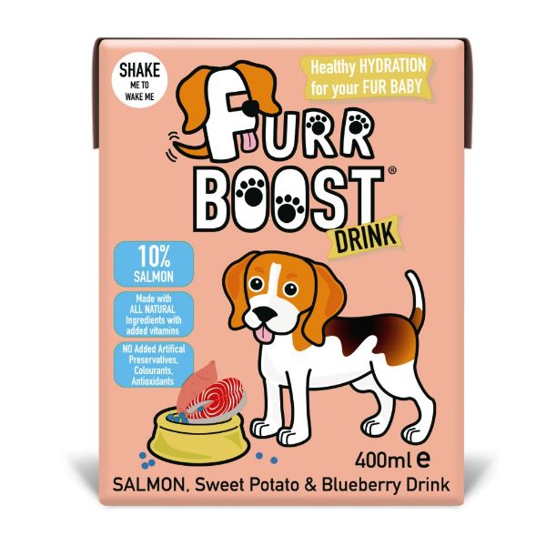 Picture of Furr Boost Salmon, Sweet Potato & Blueberry Dog Drink 400ml