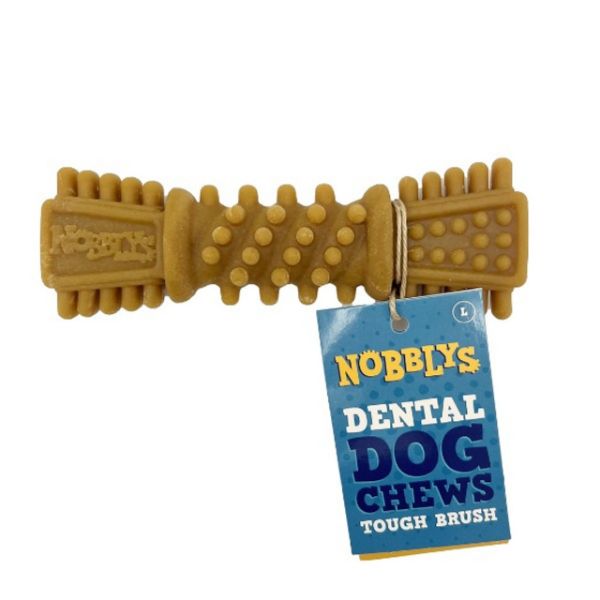 Picture of Petello Nobblys Tough Brush Peanuts Butter Chew 80g