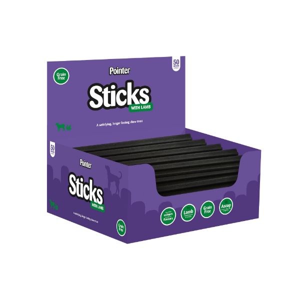 Picture of Pointer Sticks Lamb Grain Free 50pk